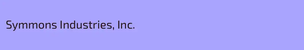 Symmons Industries, Inc.